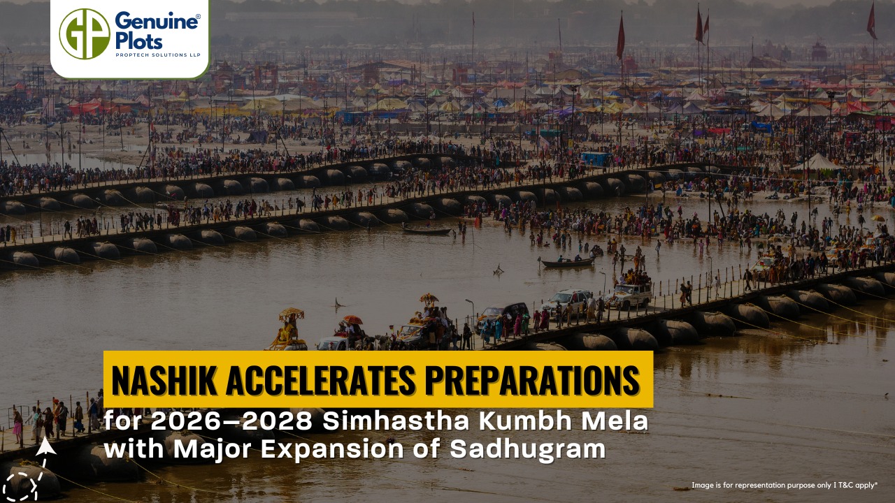 Nashik Accelerates Preparations for 2026–2028 Simhastha Kumbh Mela with Major Expansion of Sadhugram